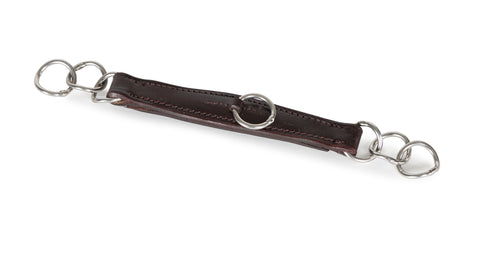 Leather Curb Chain
