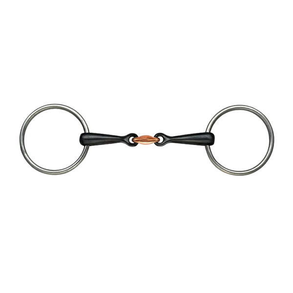 Loose Ring Snaffle Sweet Iron Elliptical Copper Link