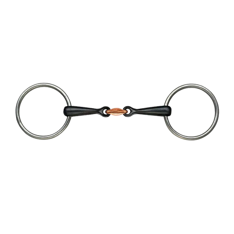 Loose Ring Snaffle Sweet Iron Elliptical Copper Link