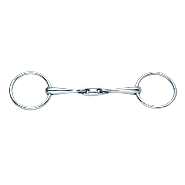 Loose Ring Snaffle Bit with Elliptical Link