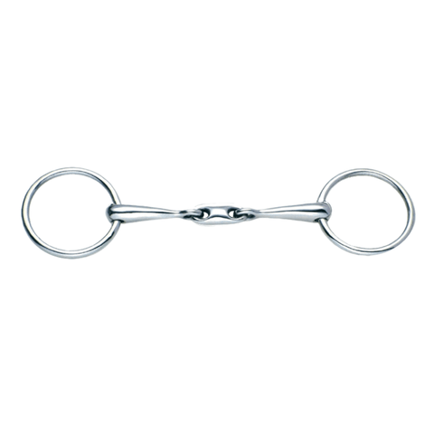 Loose Ring Snaffle Bit with Elliptical Link