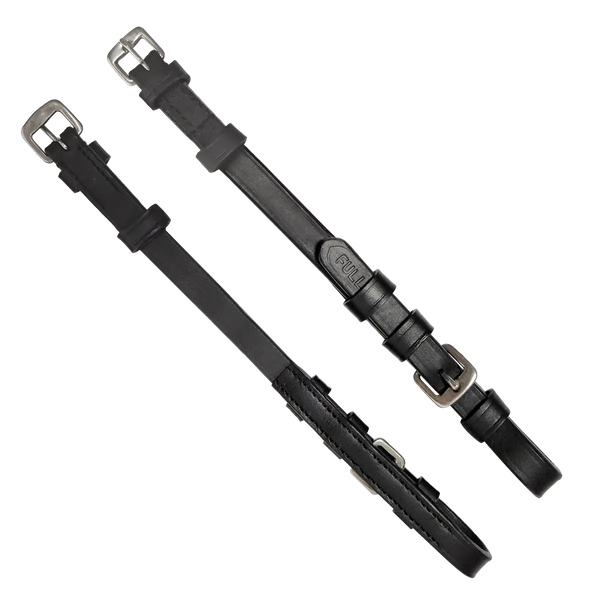 Classic Cheek Pieces - 5/8" with Buckle Ends