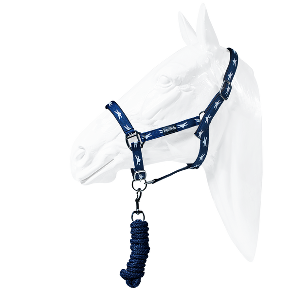 EquiStyle Shadow Star Halter with Lead