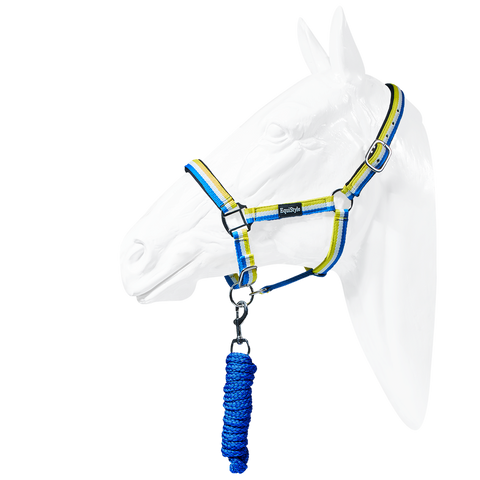 EquiStyle Lemon Surf Halter with Lead
