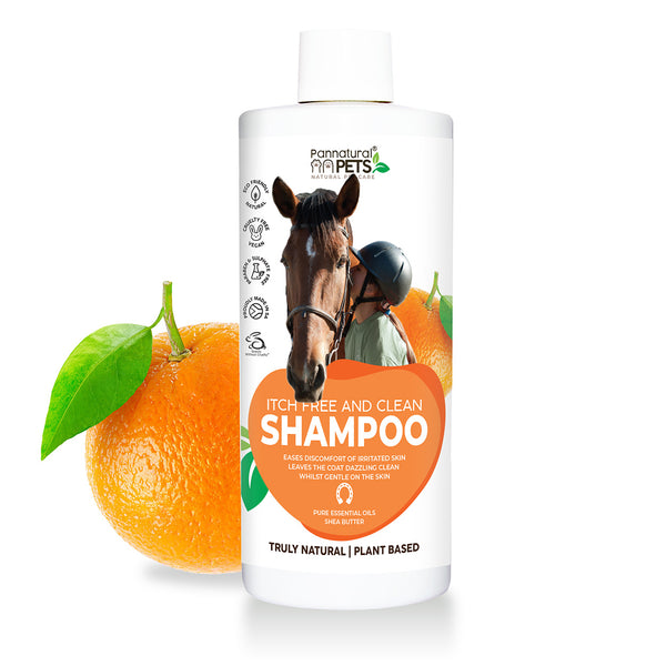 Natural Horse Shampoo – Itch Free & Clean - 1L