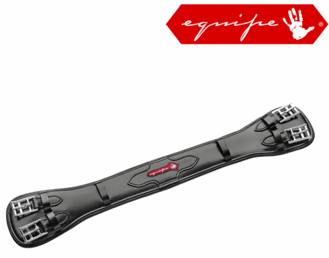 SALE Equipe Leather Dressage Girth - Black - 70CM
