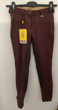 SALE HKM Cotton Full Seat Breeches / SA36 / Brown