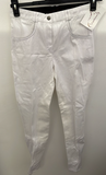 Equileisure Full Seat Cotton Breeches / SA36 / White