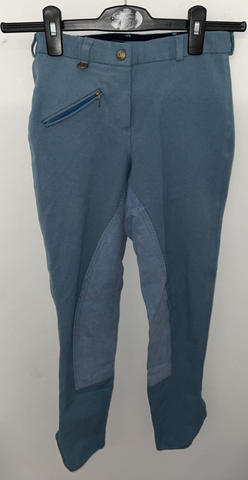2nd Hand Derby House Breeches / Blue / 26