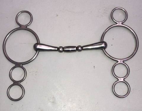 2nd Hand Double Joint Roller Dutch Gag / 13cm