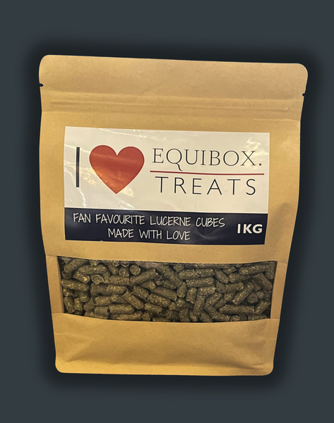 Equibox Lucerne Cube Treats - 1kg Pouch