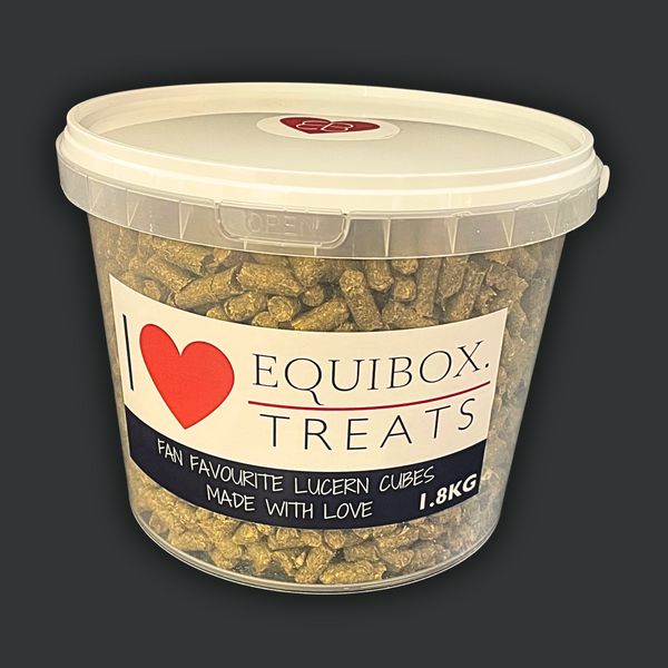 Equibox Lucerne Cube Treats - 1.8kg Tub