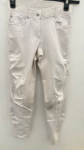 2nd Hand Equilibre Kids Jods/ White/ 24