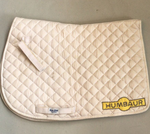 2nd Hand Humbaur Saddlepad/ Full/ White