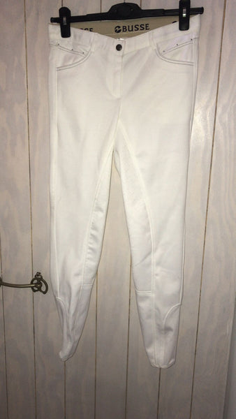 2nd Hand *Brand New* Busse Tampa Breeches/ White/ SA36/ EU40