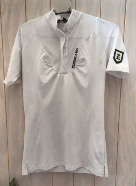 2nd Hand Kingsland short sleeve Show Shirt/ White/ Large