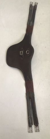 2nd Hand Leather Stud Guard Girth / 54" Brown