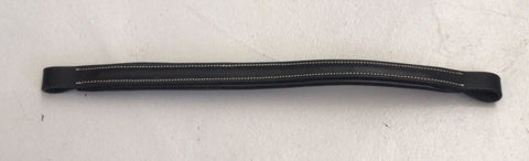 2nd Hand Stitched Browband/ Cob/ Black