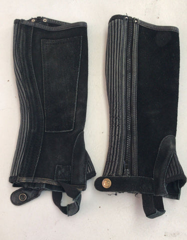 2nd Hand Suede Chaps/ Black/ 12