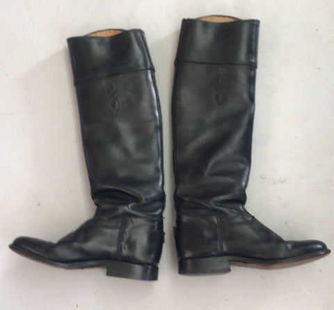 2nd Hand Long Leather Boots/ 8