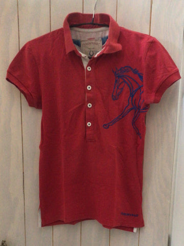 2nd Hand Horseware Polo/ Red/ Small