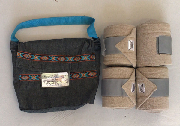 2nd Hand Fleece Bandage set of 4/ Beige