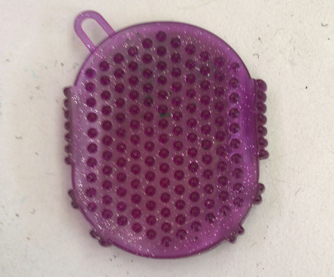 2nd Hand Curry Comb Glove/ Purple