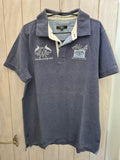 2nd Hand HV Polo Mens Polo Shirt/ Navy Melange/ XL