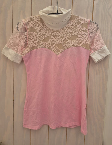 2nd hand Cavalliera Show Shirt/ Pink/ Small
