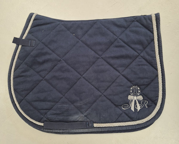 2nd Hand Imperial Riding Saddlepad/ Navy/ Pony
