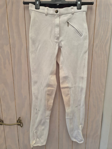 2nd Hand Equileisure Jods/ White/ 26