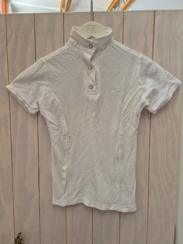 2nd Hand Pegusus Polo Shirt/ White/ Small