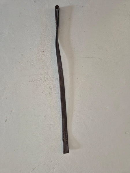 2nd Hand Flat Browband/ Brown/ Cob