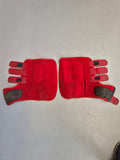 2nd Hand PEI Kevlar Sports Med Boots/ Red/ Large (2)