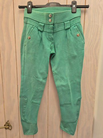 2nd Hand Harrys Horse Breeches/ Green/ EU152
