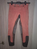 2nd Hand Harry Horse Breeches/ Peach & Grey/ 14yrs