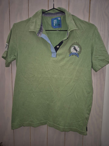 2nd Hand Horze Kids Polo Shirt/ Green 11yrs