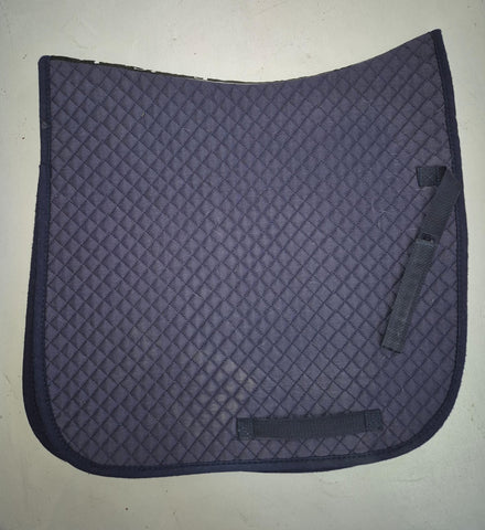 2nd Hand Equistyle Dressage Saddlepad/ Navy / Full