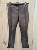 2nd Hand Equileisure Jods/ Grey Check/ 34