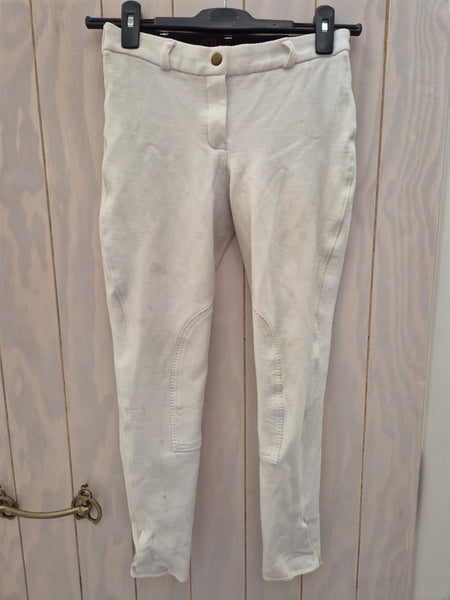 2nd Hand Equileisure Jods/ White/ 32