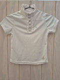 2nd Hand Kids Horze Show Shirt/ 7 - 8yrs/ White