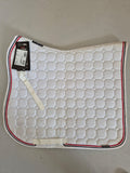 2nd Hand Equiline Dressage Saddlepad/ Full/ White