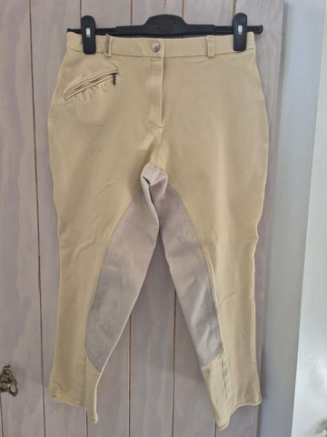 2nd Hand Caldene Breeches/ 38/ Cream