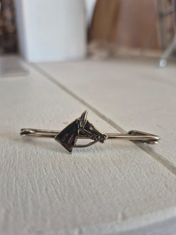 2nd Hand Horse Head show pin