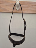 2nd Hand Cavesson Noseband/ Stitched/ Black/ Pony
