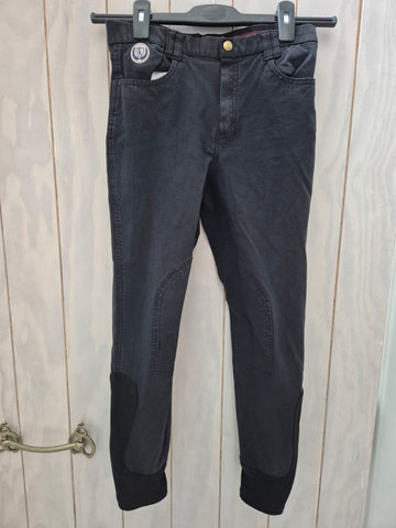 2nd Hand EA Breeches/ Black 28