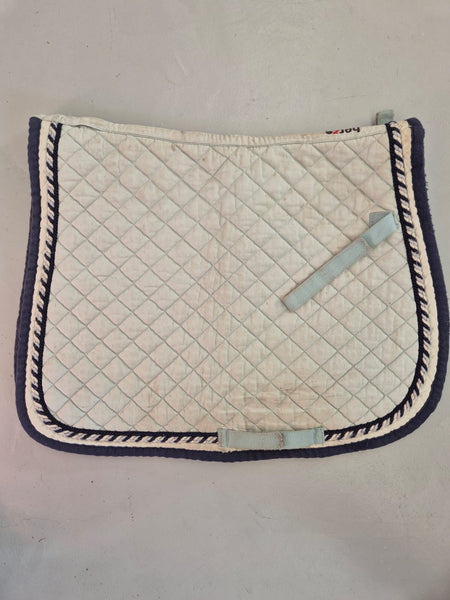 2nd Hand Horze Saddlepad/ Light Blue/ Cob