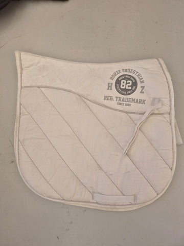 2nd Hand Dressage Horze Saddlepad/ Full/ White