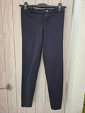 2nd Hand Fouganza Fleece Lined Jods/ 14yrs/ Navy (1)
