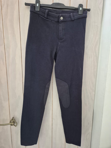 2nd Hand Giarali Breeches/ Black/ 8-10yrs